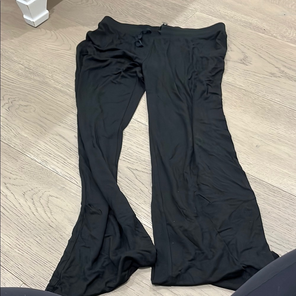 Black Flared Pants